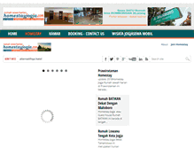 Tablet Screenshot of homestayjogja.com